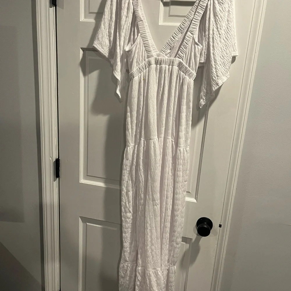 Free People La La Maxi in White small - Picture 3 of 4